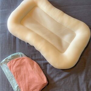 Cream Baby Bath Cushion
